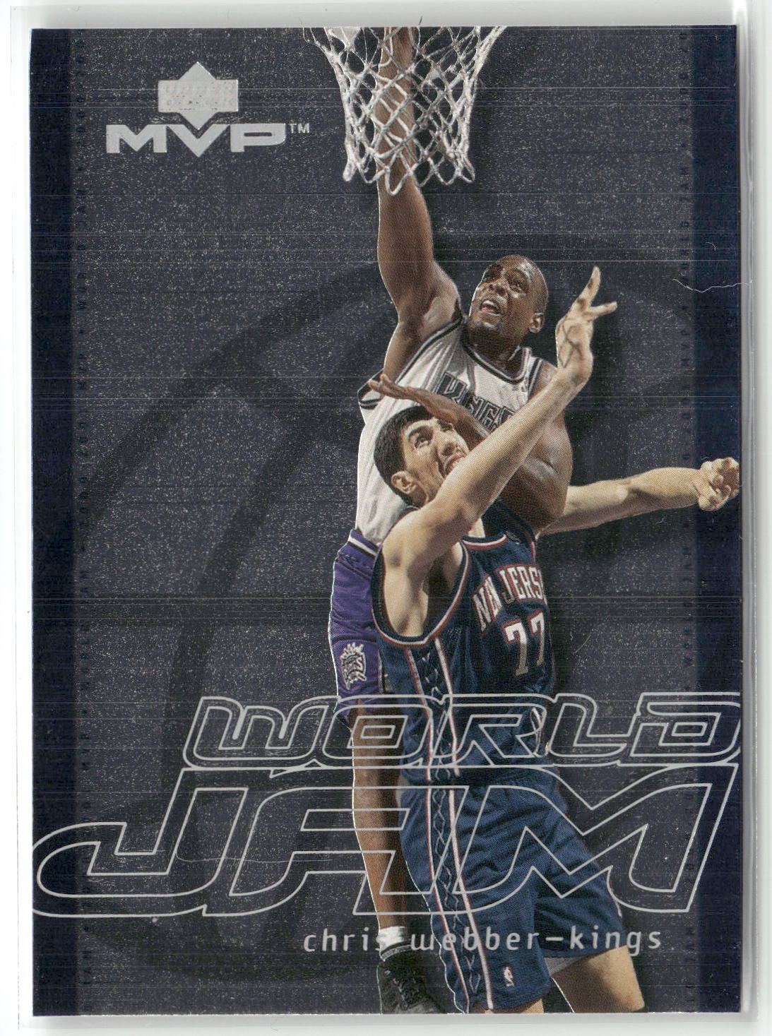 2000-01 Upper Deck MVP #WJ11 Chris Webber World Jam
