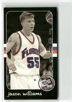 1998 Press Pass Double Threat #RT-6 Jason Williams Retros-1
