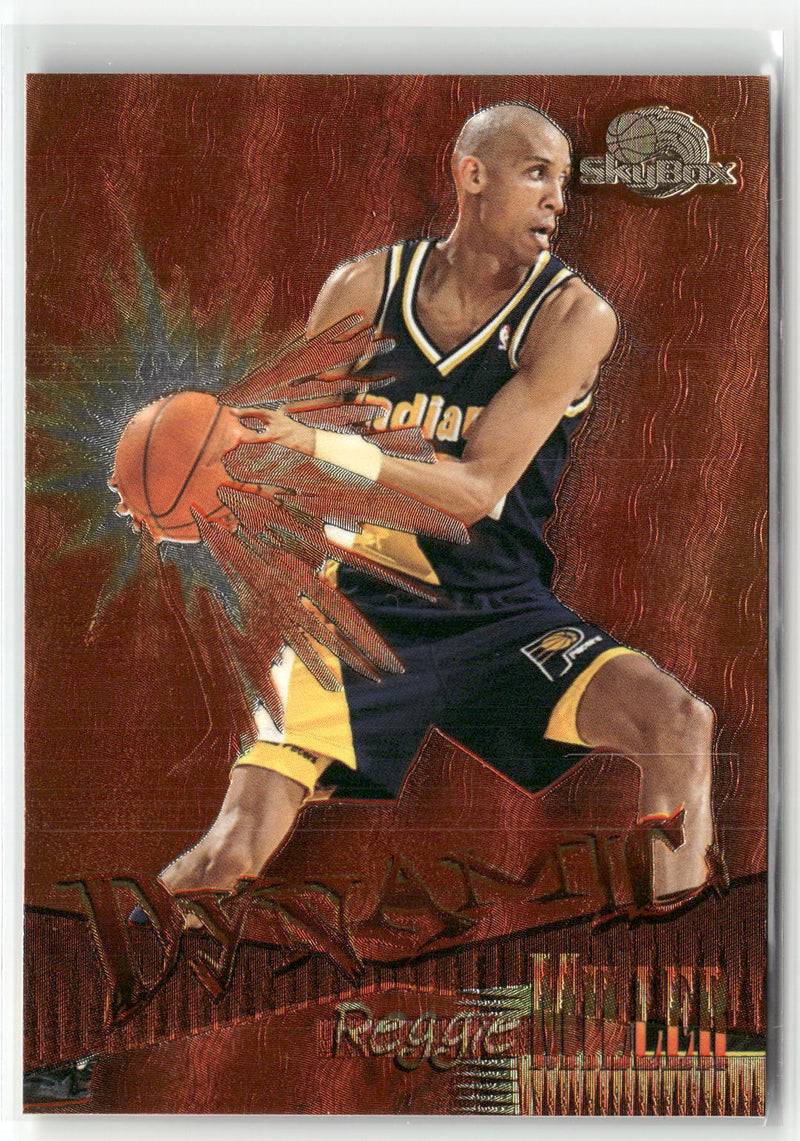 1995-96 SkyBox Premium #D7 Reggie Miller Dynamic-1