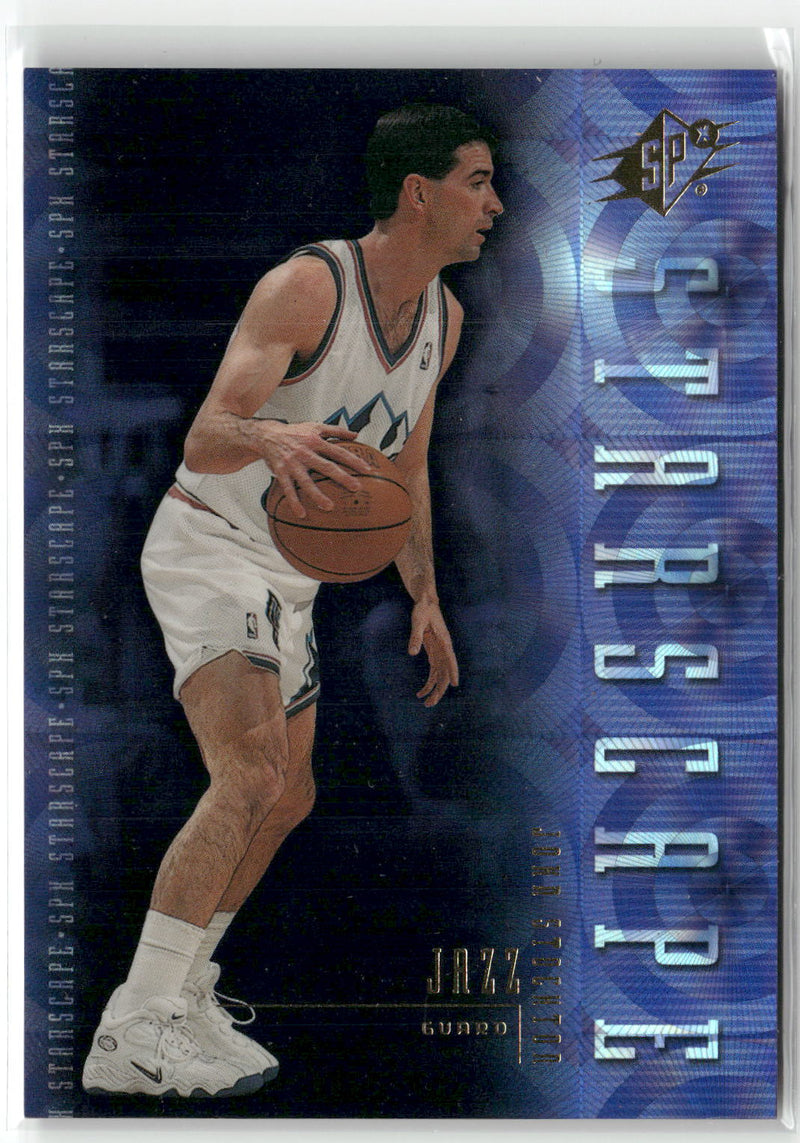1999-00 SPx #ST2 John Stockton Starscape-1