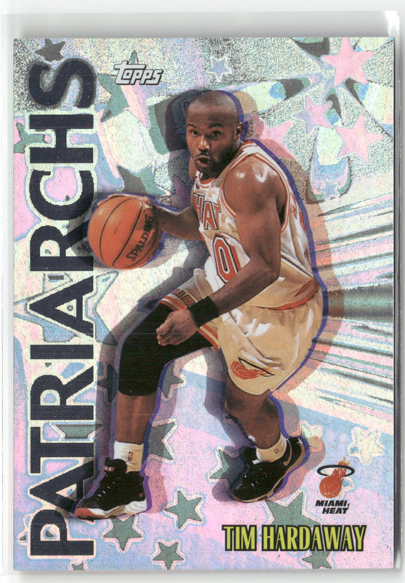 1999-00 Topps #P14 Tim Hardaway Patriarchs-1