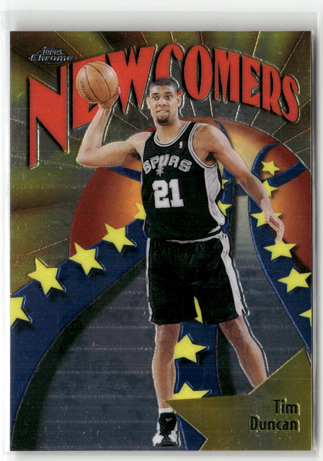 1998-99 Topps Chrome #SB26 Tim Duncan Season's Best