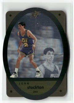 1996 SPx #48 John Stockton Gold-1