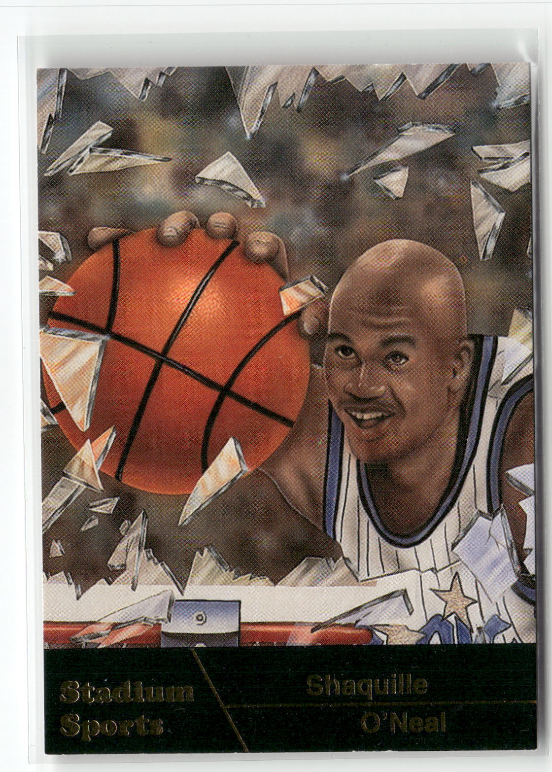 1993 Showtime Stadium Sports Promos Shaquille O'Neal #/5000-1