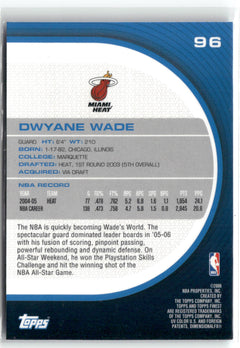2005-06 Finest #96 Dwyane Wade-2
