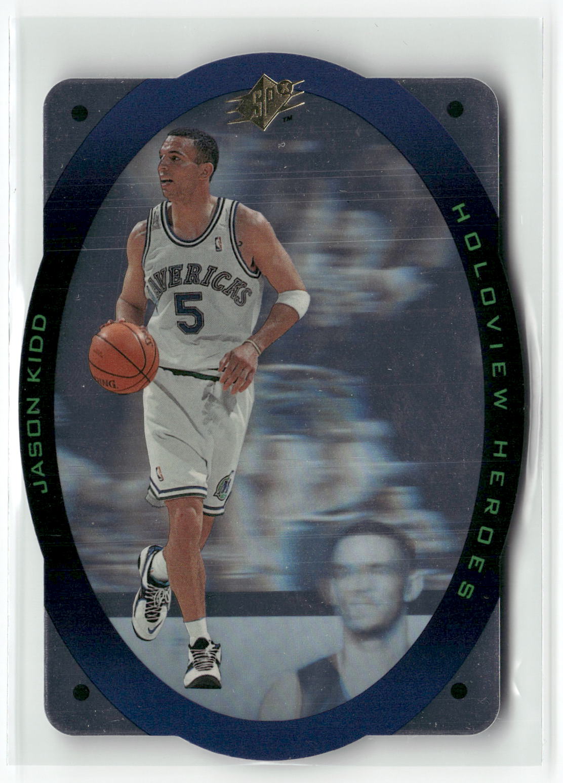 1996 SPx #H2 Jason Kidd Holoview Heroes