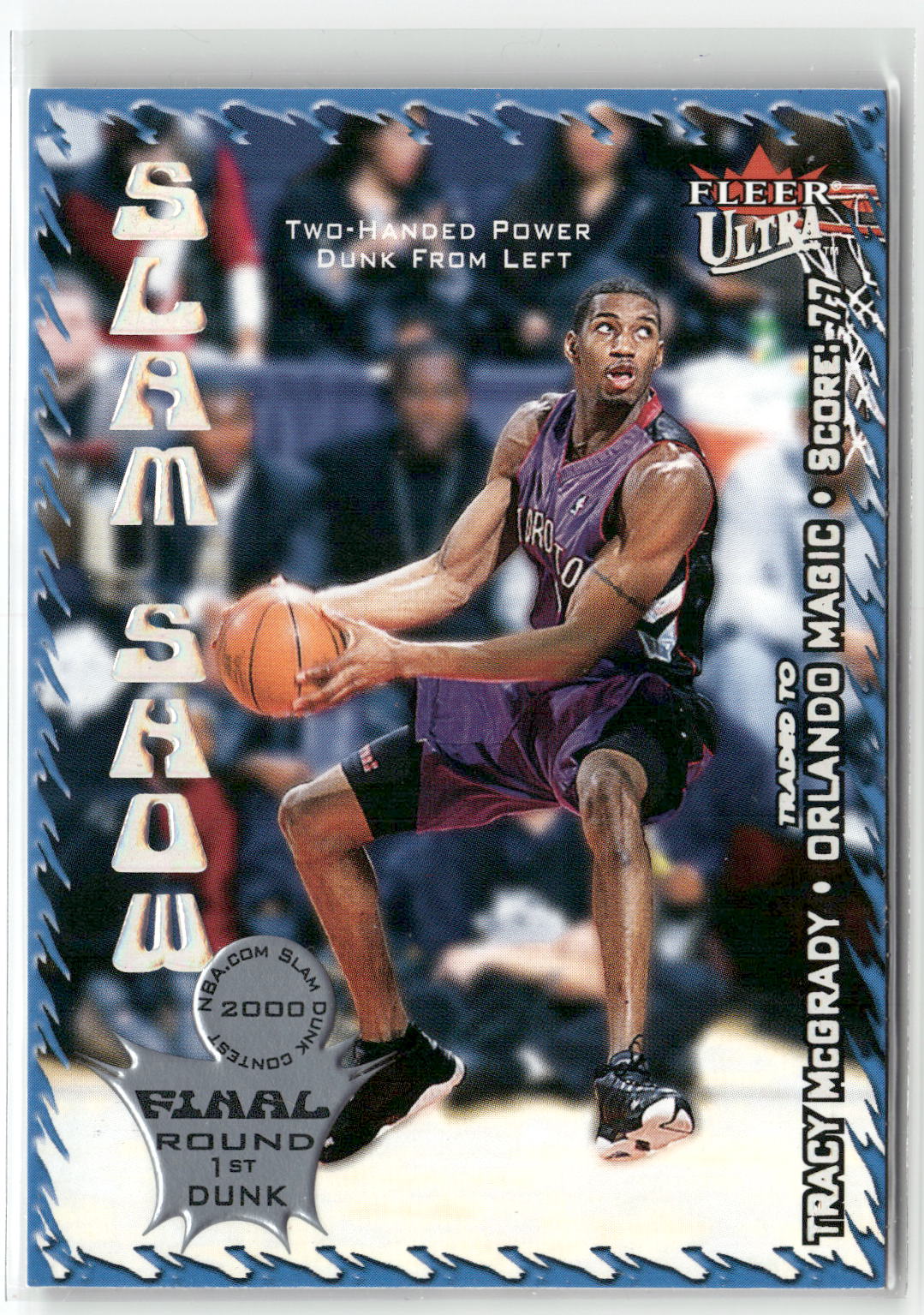 2000-01 Ultra #2 SS Tracy McGrady Slam Show