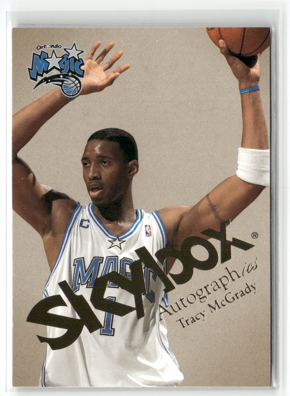 2003-04 SkyBox Autographics #12 Tracy McGrady