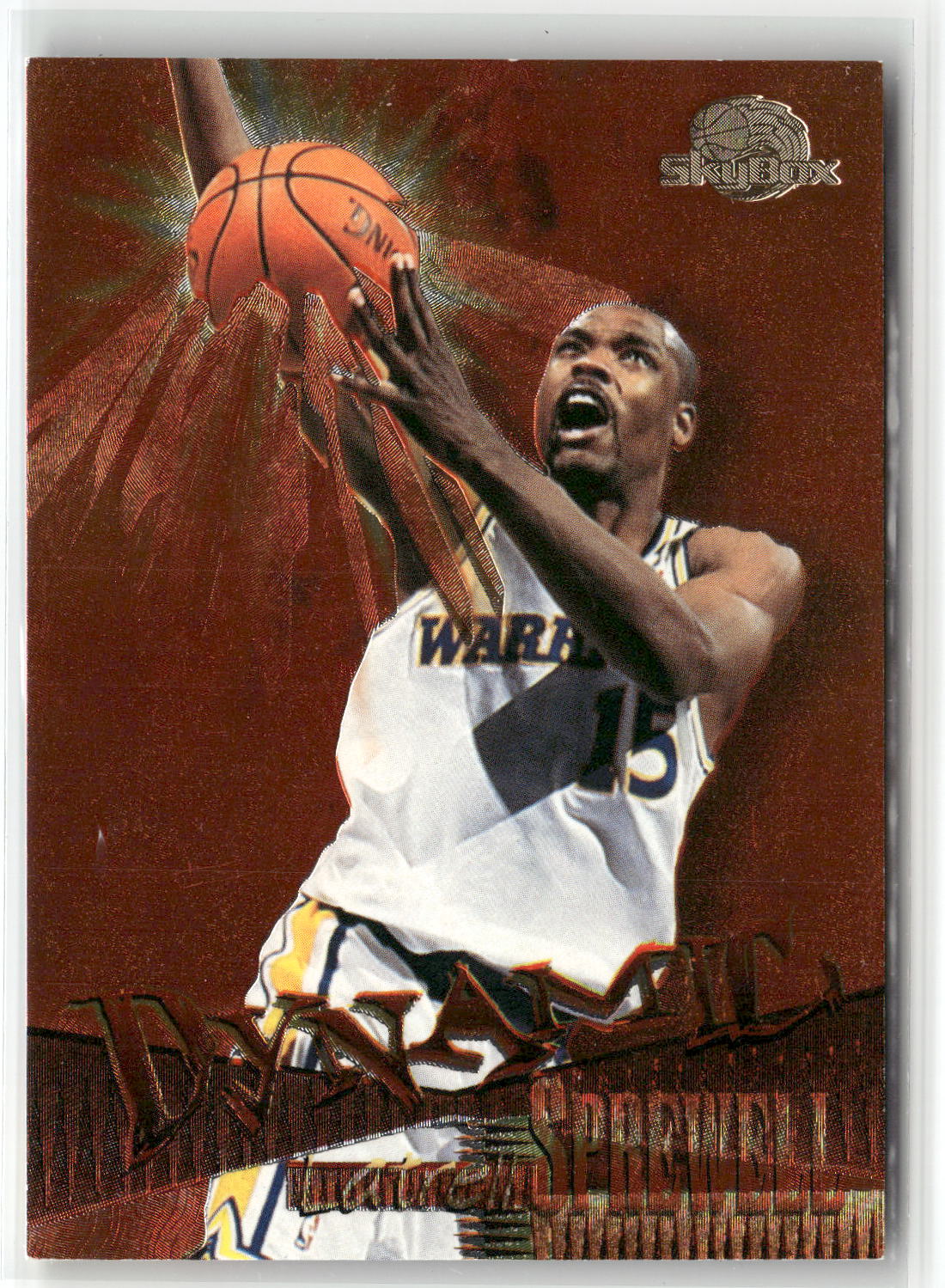 1995-96 SkyBox Premium #D6 Latrell Sprewell Dynamic