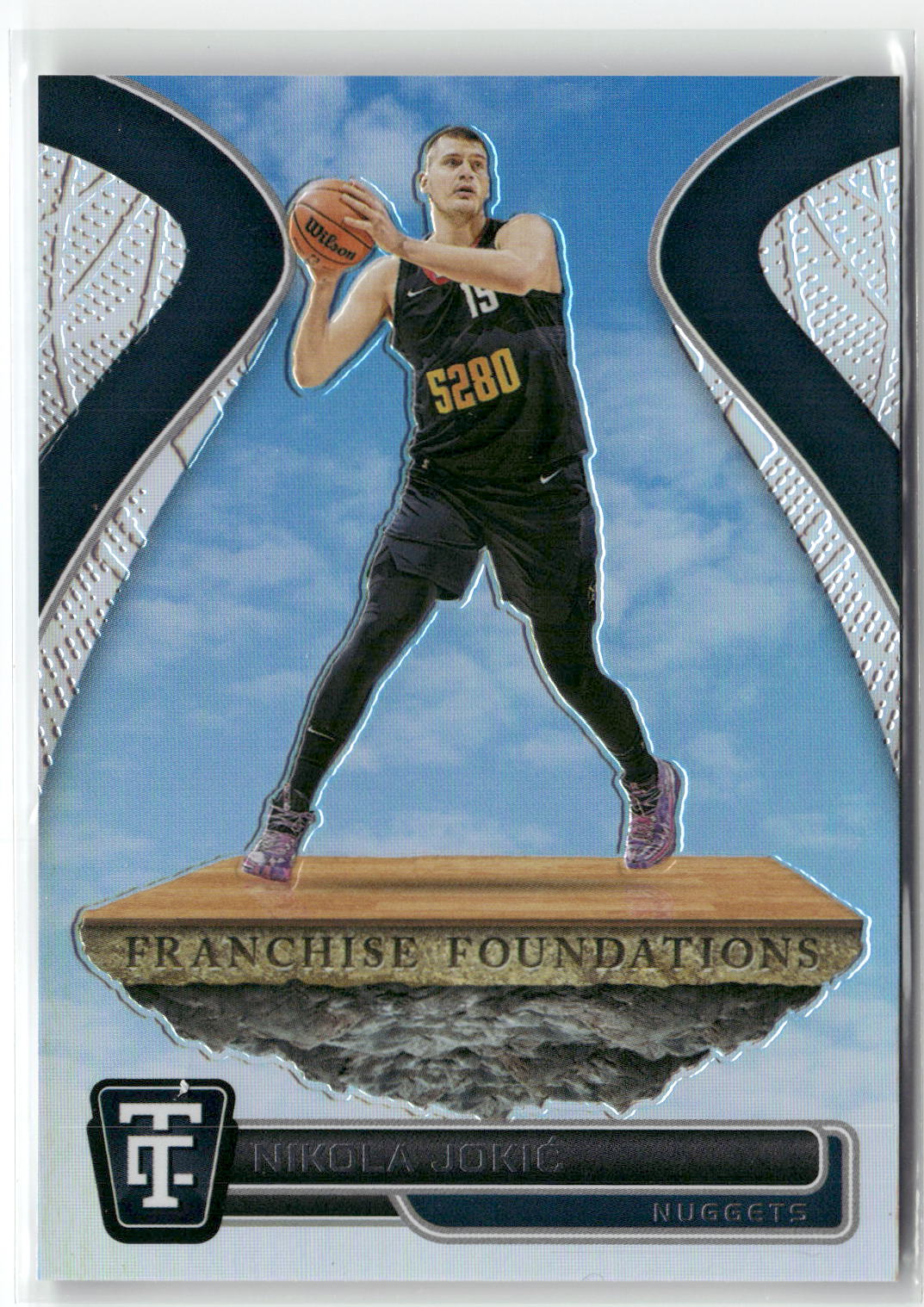 2024-25 Panini Totally Certified #9 Nikola Jokic Franchise Foundations