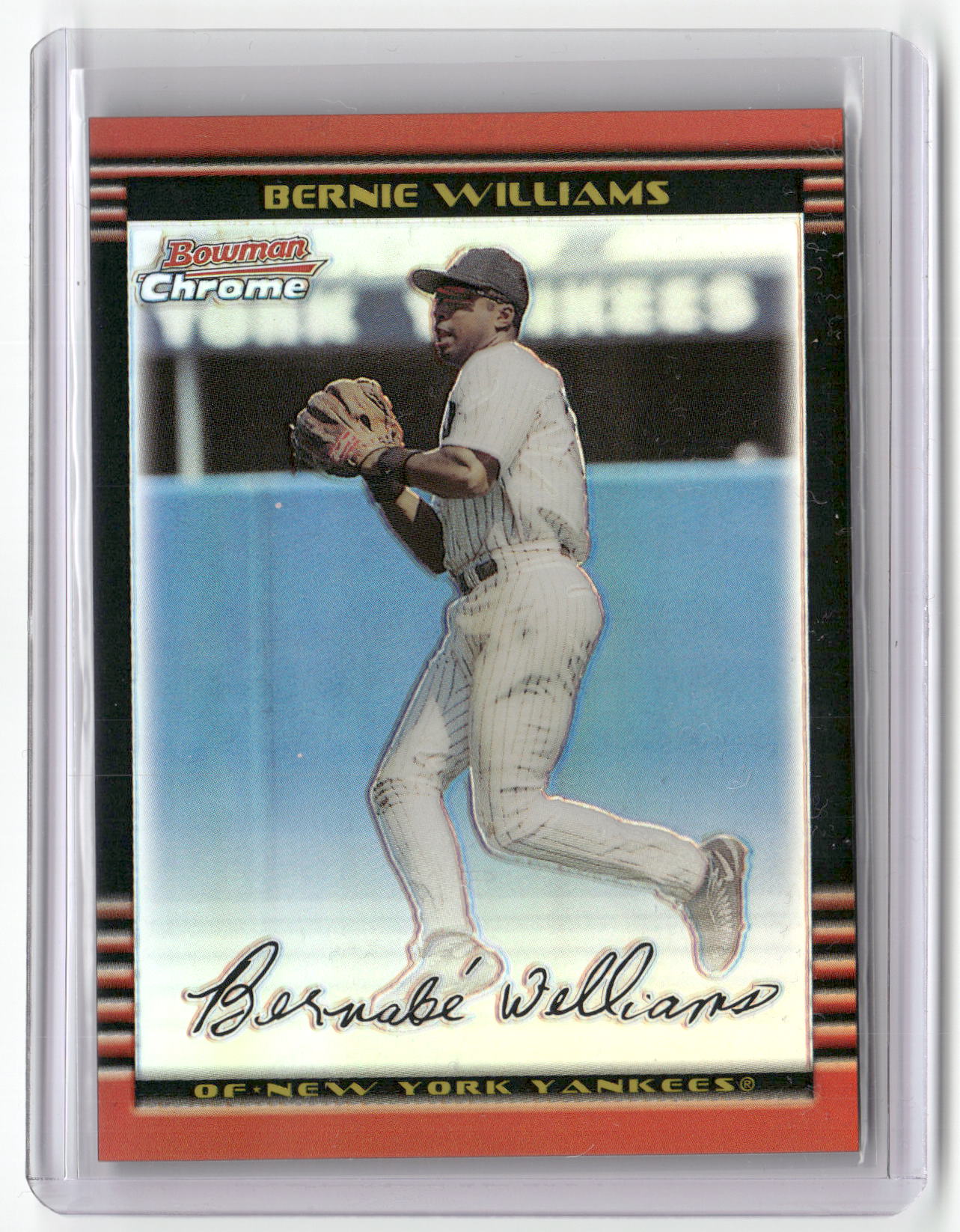 2002 Bowman #23 Bernie Williams-1