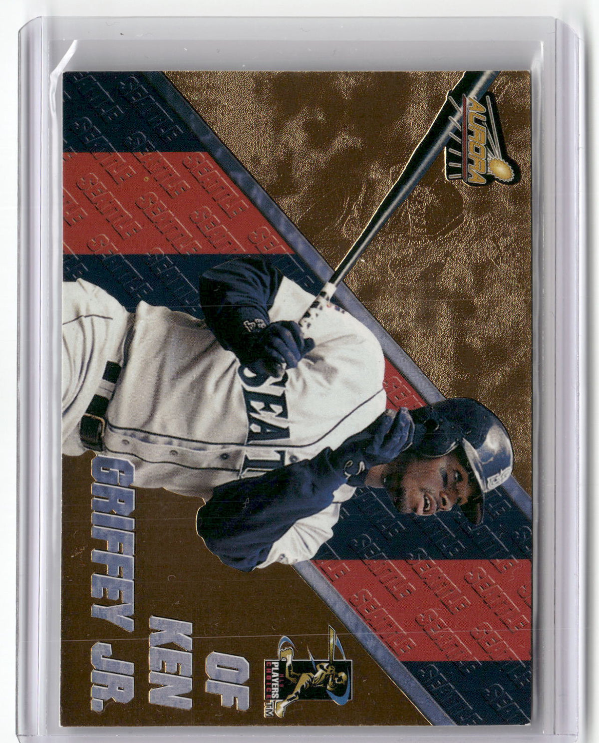 1998 Pacific Aurora #24 Ken Griffey Jr. Pennant Fever