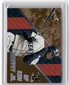 1998 Pacific Aurora #24 Ken Griffey Jr. Pennant Fever-1