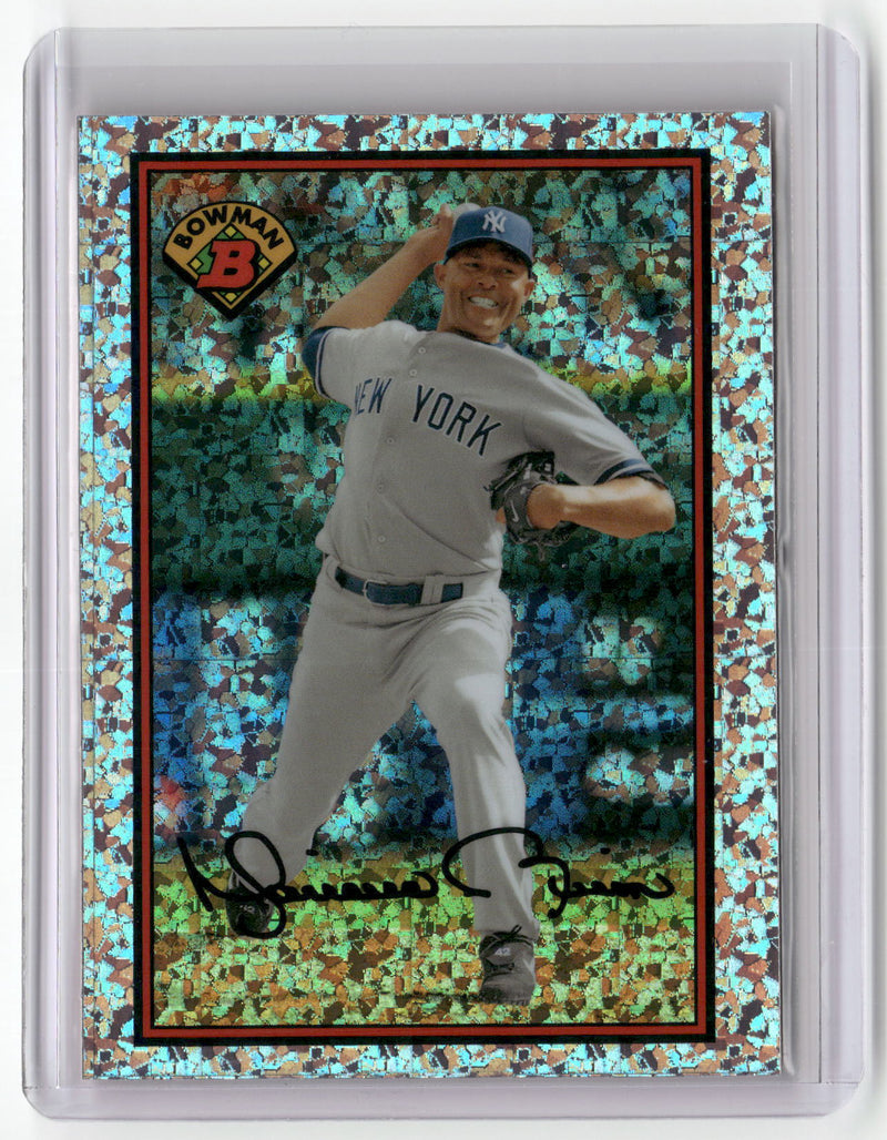 2014 Bowman Chrome #BIB89-MR Mariano Rivera Silver Diamond Refractor-1