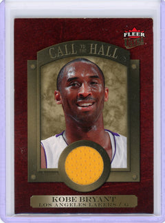 2007-08 Ultra #CH-1 Kobe Bryant Call to the Hall Memorabilia (VG Condition)-1