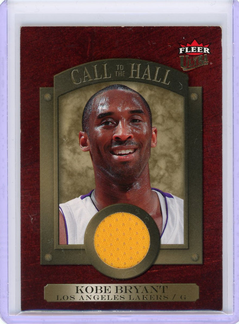 2007-08 Ultra #CH-1 Kobe Bryant Call to the Hall Memorabilia (VG Condition)-1