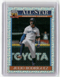 2026 Topps S2 #91ASC-32 Julio Rodríguez 1991 35th Anniversary Chrome All-Stars-1
