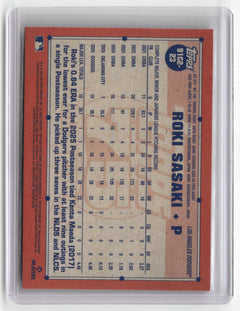 2026 Topps S2 #91C2-23 Roki Sasaki 1991 Baseball 35th Anniversary Chrome-2