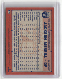 2026 Topps S2 #91C2-39 Jackson Merrill 1991 Baseball 35th Anniversary Chrome-2