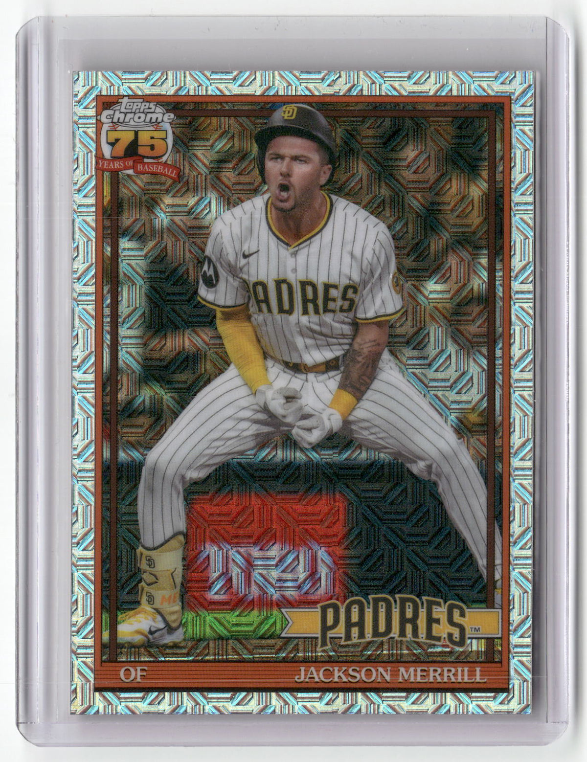2026 Topps S2 #91C2-39 Jackson Merrill 1991 Baseball 35th Anniversary Chrome