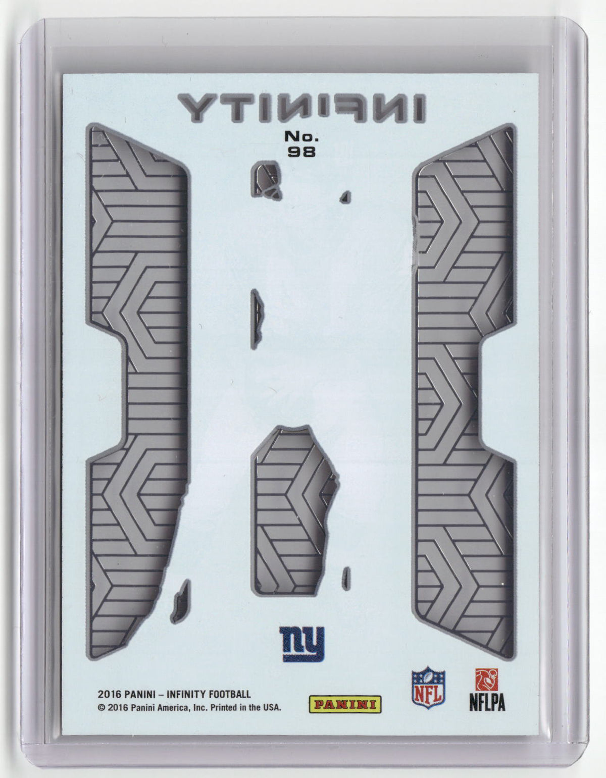 2016 Panini Infinity #98 Y.A. Tittle-2