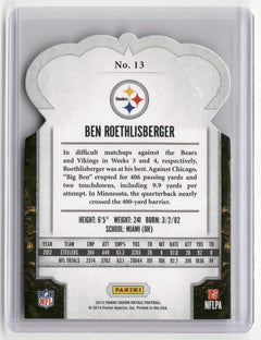 2013 Panini Crown Royale #13 Ben Roethlisberger-2