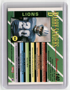 1993 Bowman #140 Barry Sanders-2