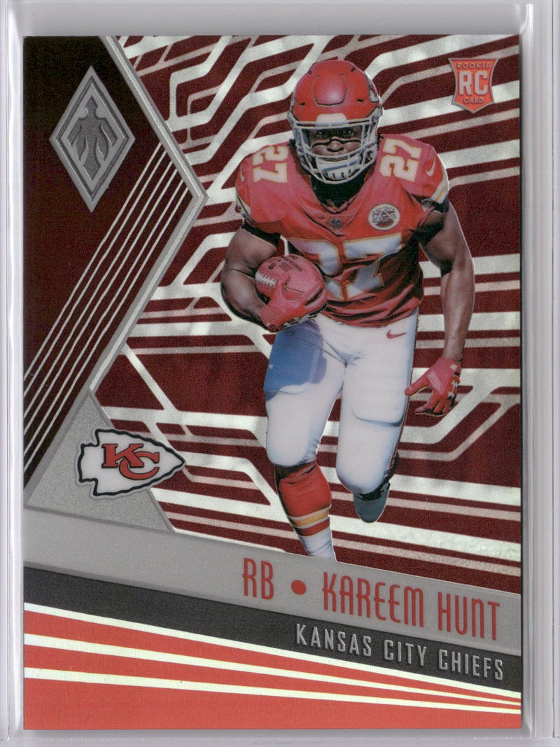 2017 Panini Phoenix #116 Kareem Hunt Red #/299-1