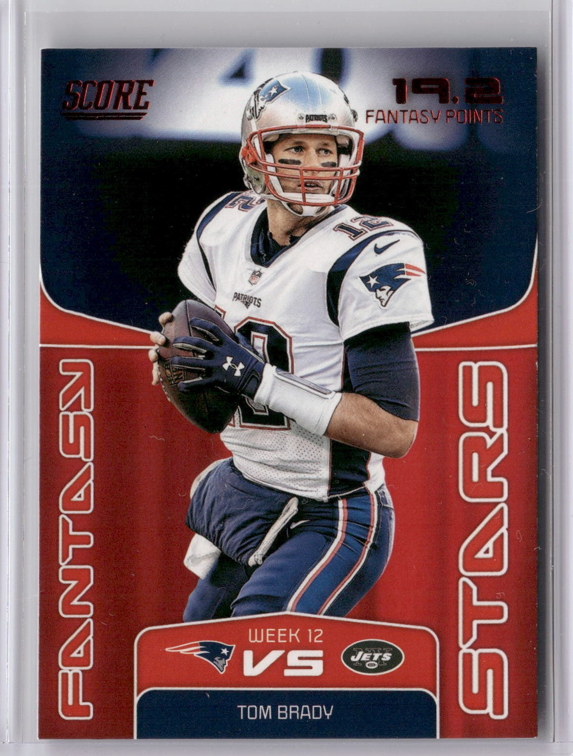 2019 Score #FS-20 Tom Brady Fantasy Stars Red-1