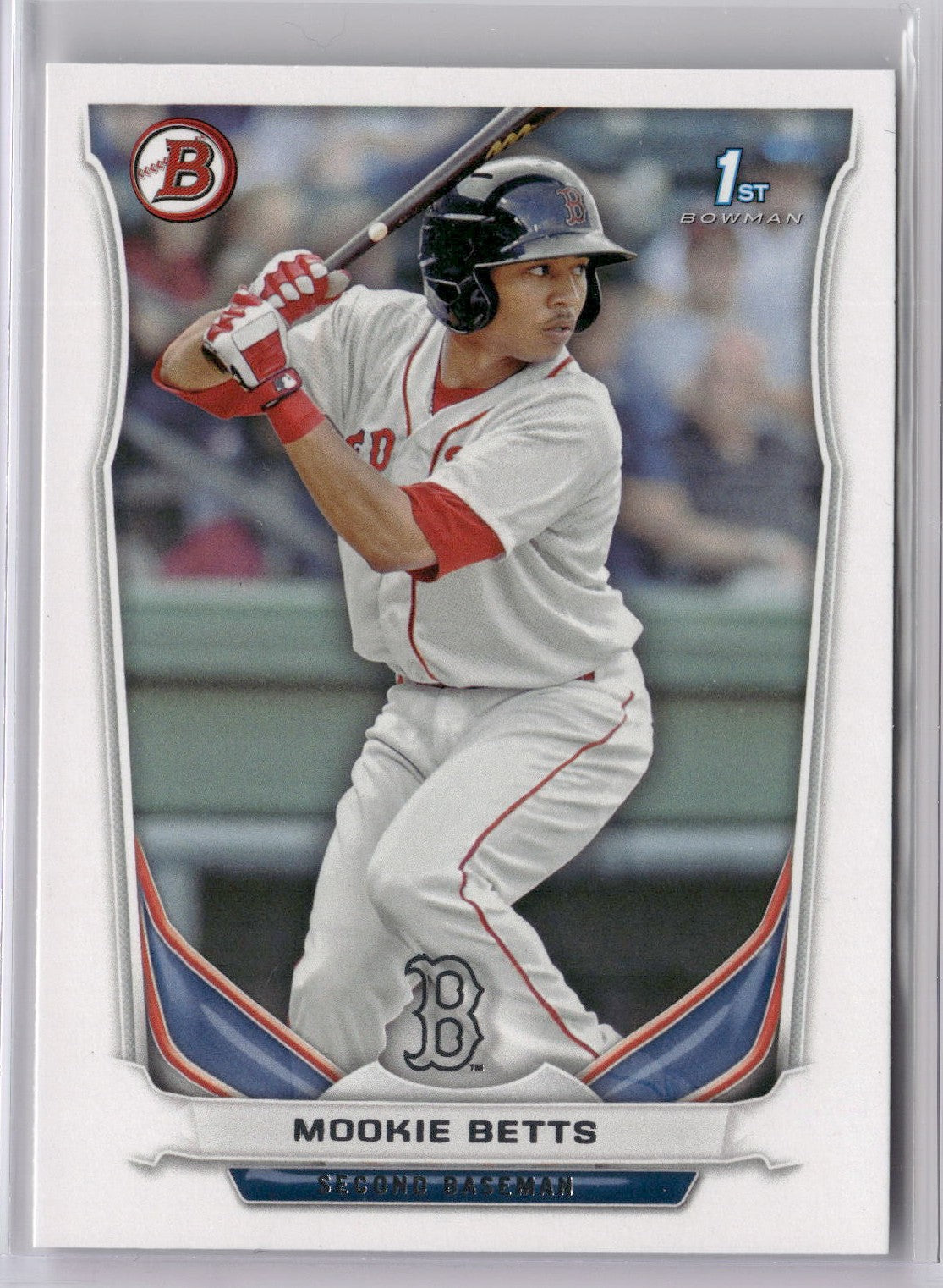 2014 Bowman #BP109 Mookie Betts Prospects