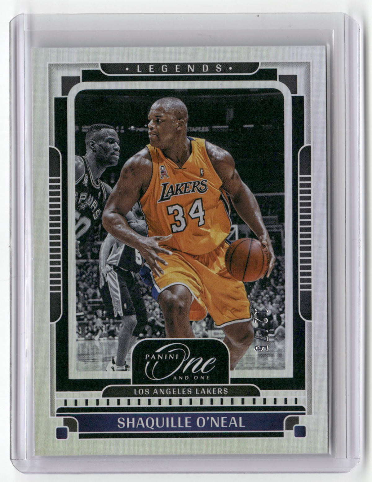 2024-25 Panini One and One #151 Shaquille O'Neal #/75