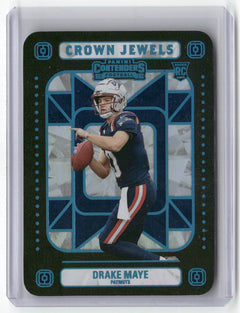 2024 Panini Contenders #2 Drake Maye Crown Jewels-1