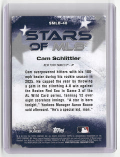 2026 Topps #SMLB-48 Cam Schlittler Stars of MLB-2