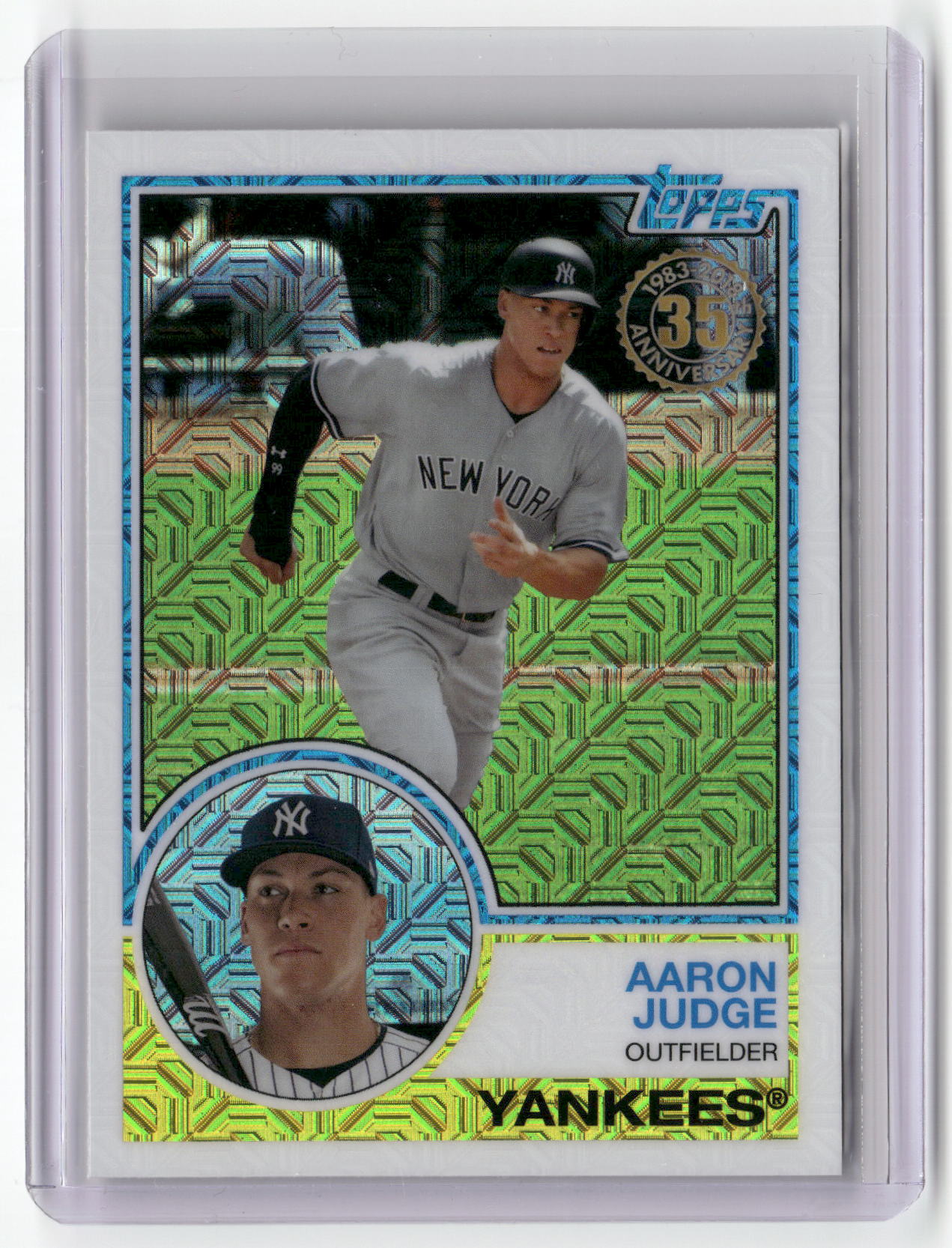 2018 Topps #13 Aaron Judge Silver Pack