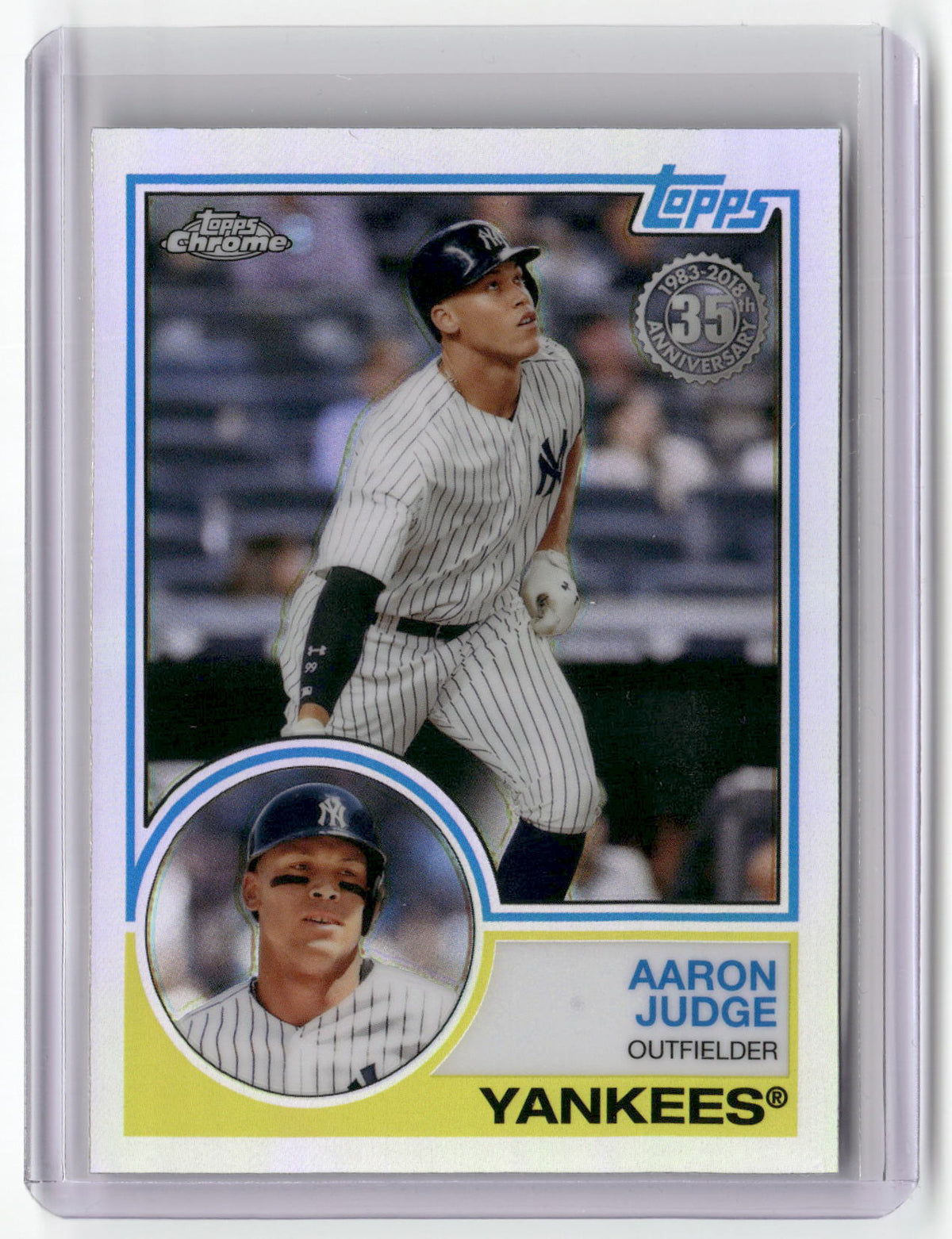 2018 Topps Chrome #83T-1 Aaron Judge 1983 Topps Refractors
