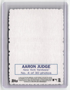 2018 Topps Heritage #4 Aaron Judge 1969 Topps Deckle-2