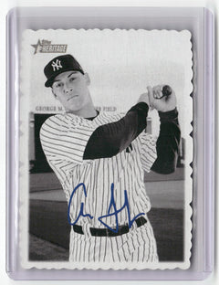 2018 Topps Heritage #4 Aaron Judge 1969 Topps Deckle-1