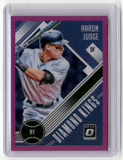 2018 Donruss Optic #19 Aaron Judge Purple-1