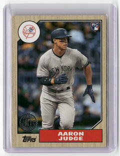 2017 Topps Update #US87-35 Aaron Judge 1987 Topps Baseball 30th Anniversary-1