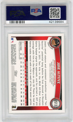 2011 Topps Update #US132 Jose Altuve PSA 10-2
