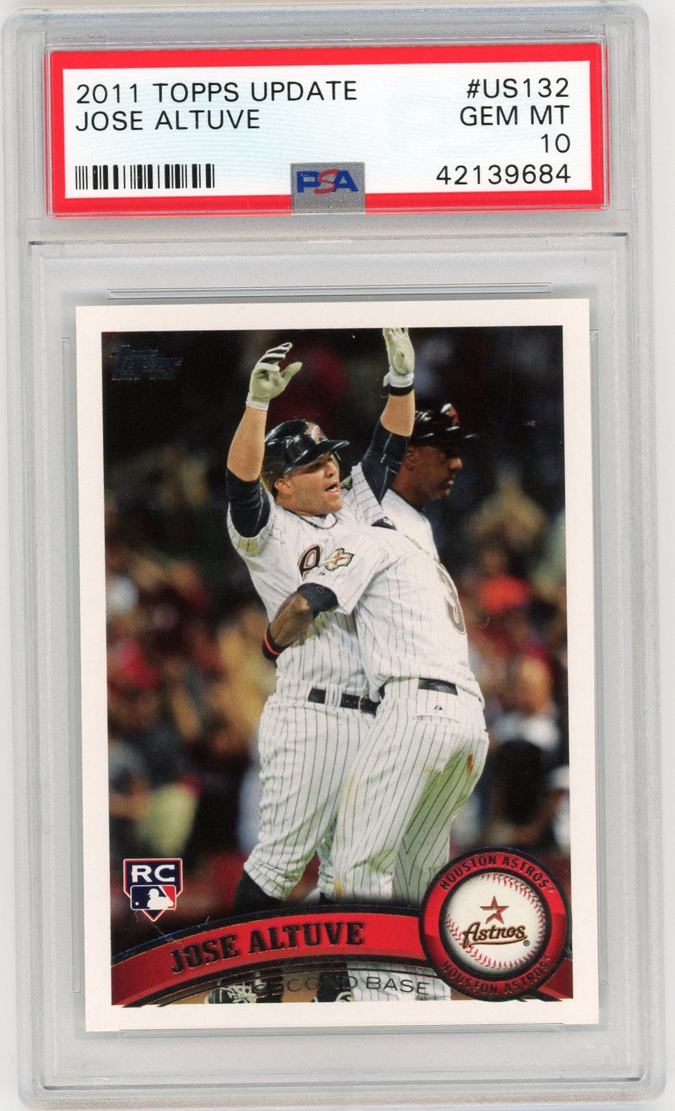 2011 Topps Update #US132 Jose Altuve PSA 10