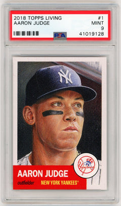 2018 Topps Living #1 Aaron Judge PSA 9-1