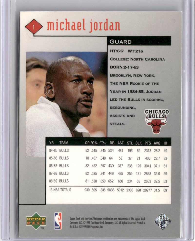 1998-99 Upper Deck Black Diamond #1 Michael Jordan-2