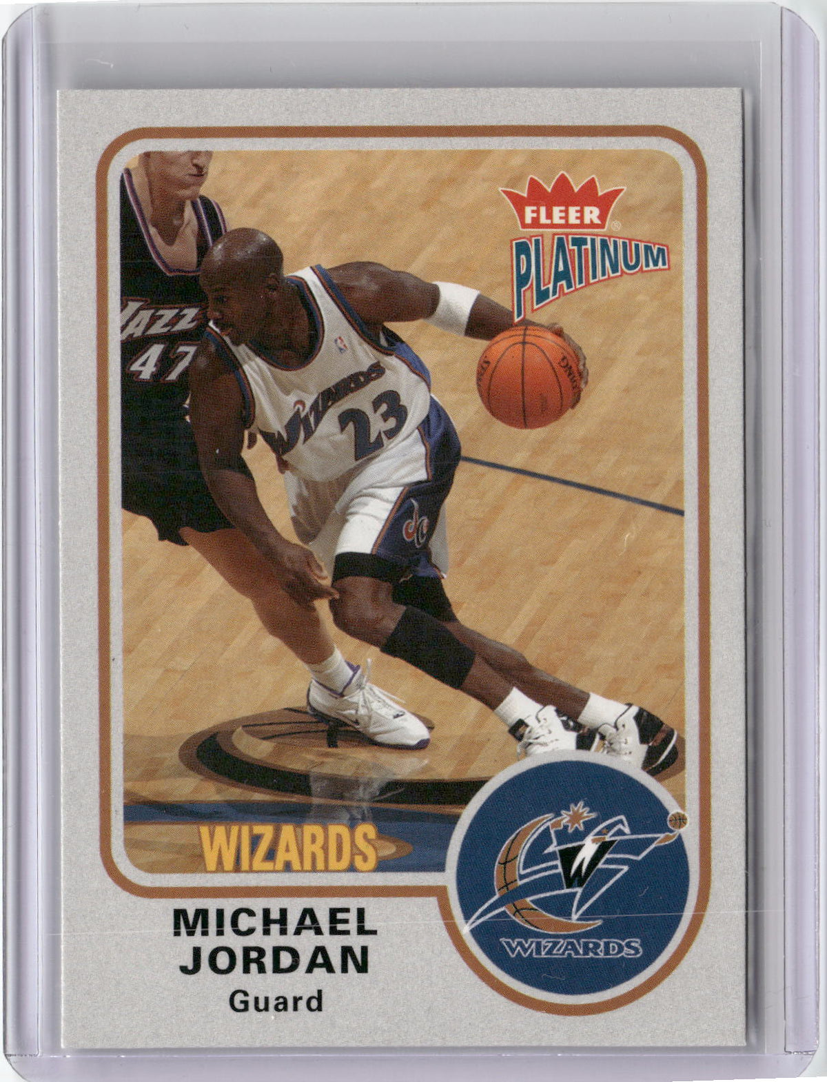 2002-03 Fleer Platinum #91 Michael Jordan