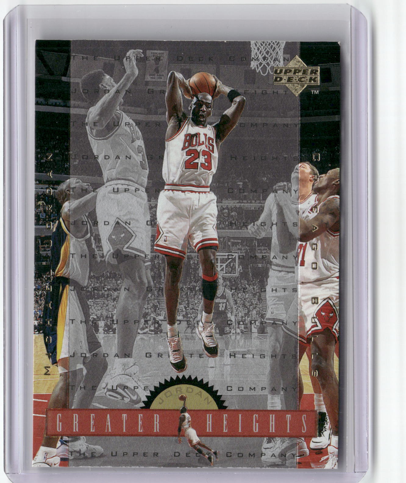 1996-97 Upper Deck #GH3 Michael Jordan Michael Jordan Greater Heights