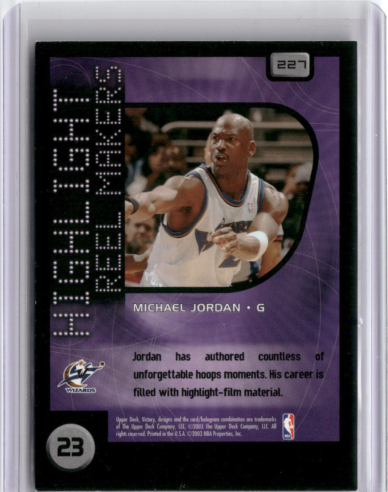 2003-04 Upper Deck Victory #227 Michael Jordan-2