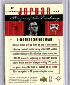 1998-99 Upper Deck Century Legends #82 Michael Jordan Century Collection #/100-2