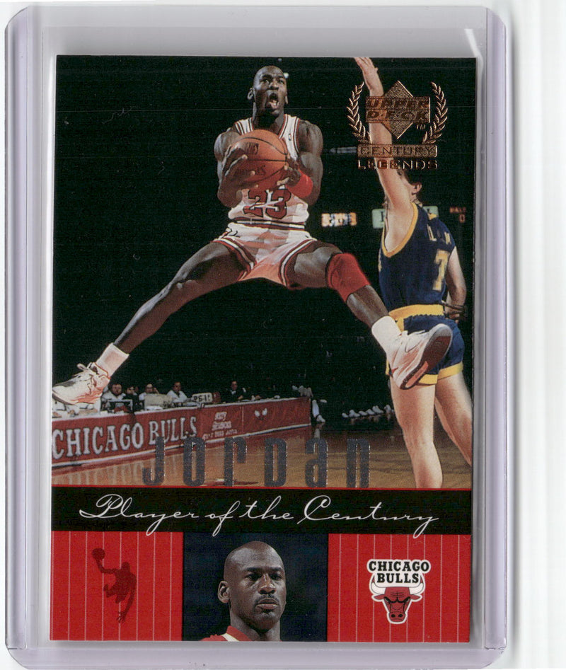 1998-99 Upper Deck Century Legends #82 Michael Jordan Century Collection #/100-1
