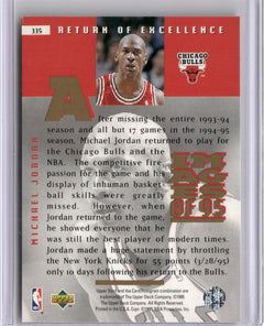 1995-96 Upper Deck #335 Return of Excellence I95-2
