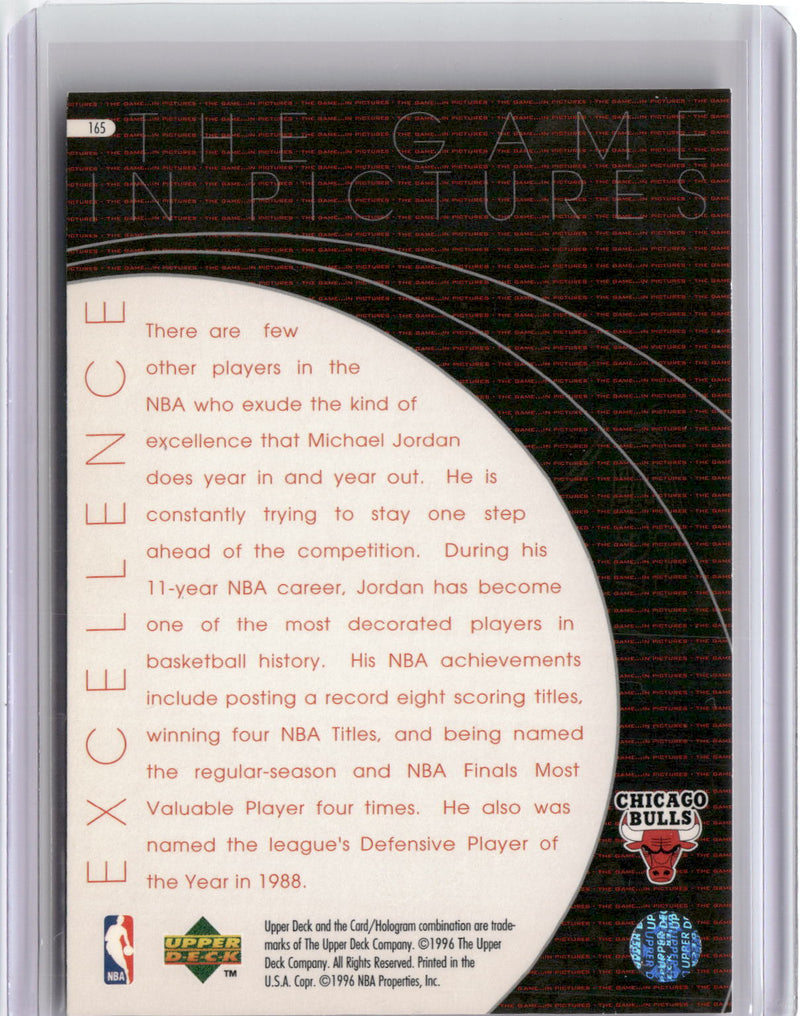 1996-97 Upper Deck #165 Michael Jordan-2